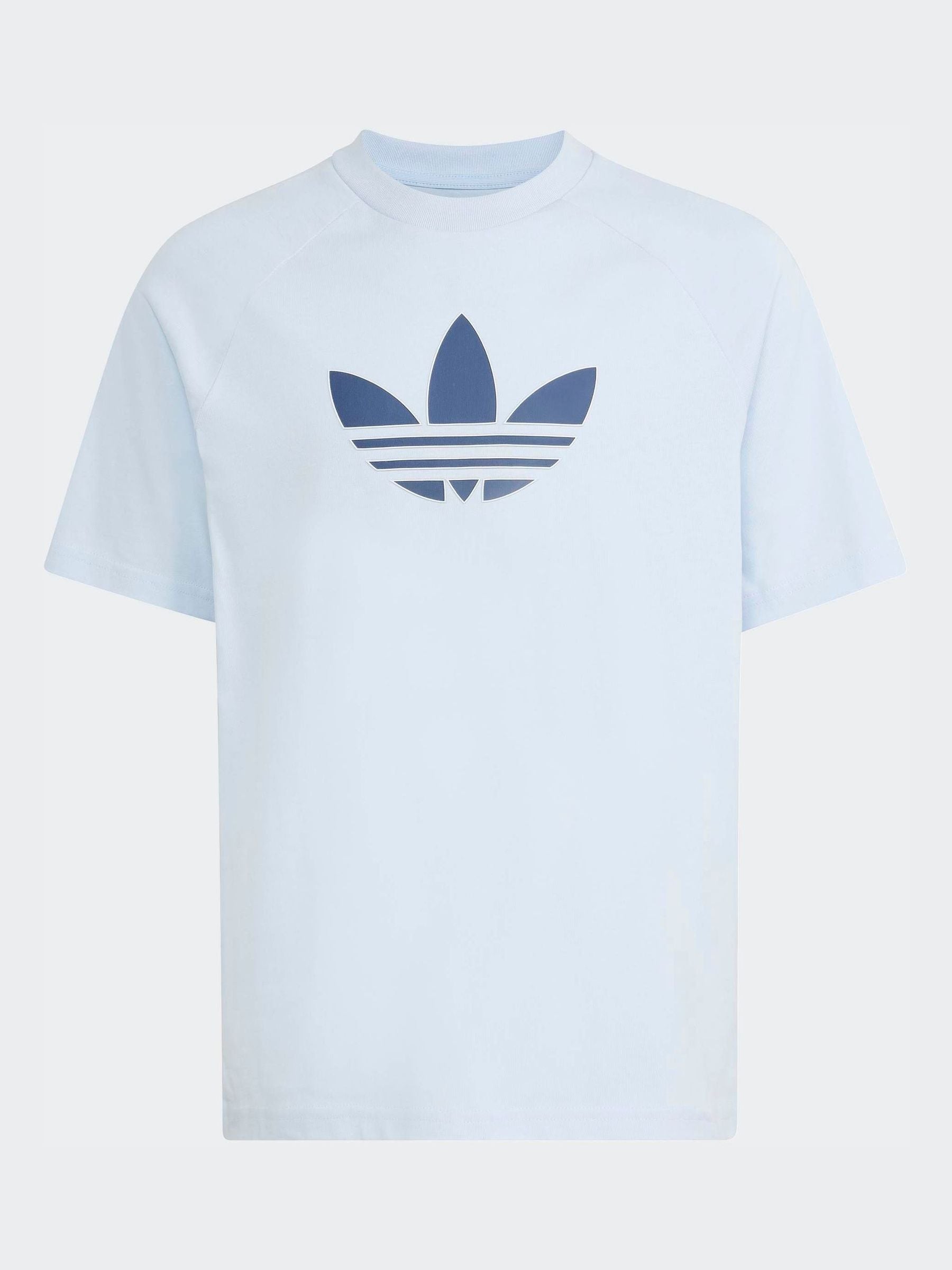 Dsiney Kidz - adidas Originals Blue Trefoil Oversized T-Shirt image 1