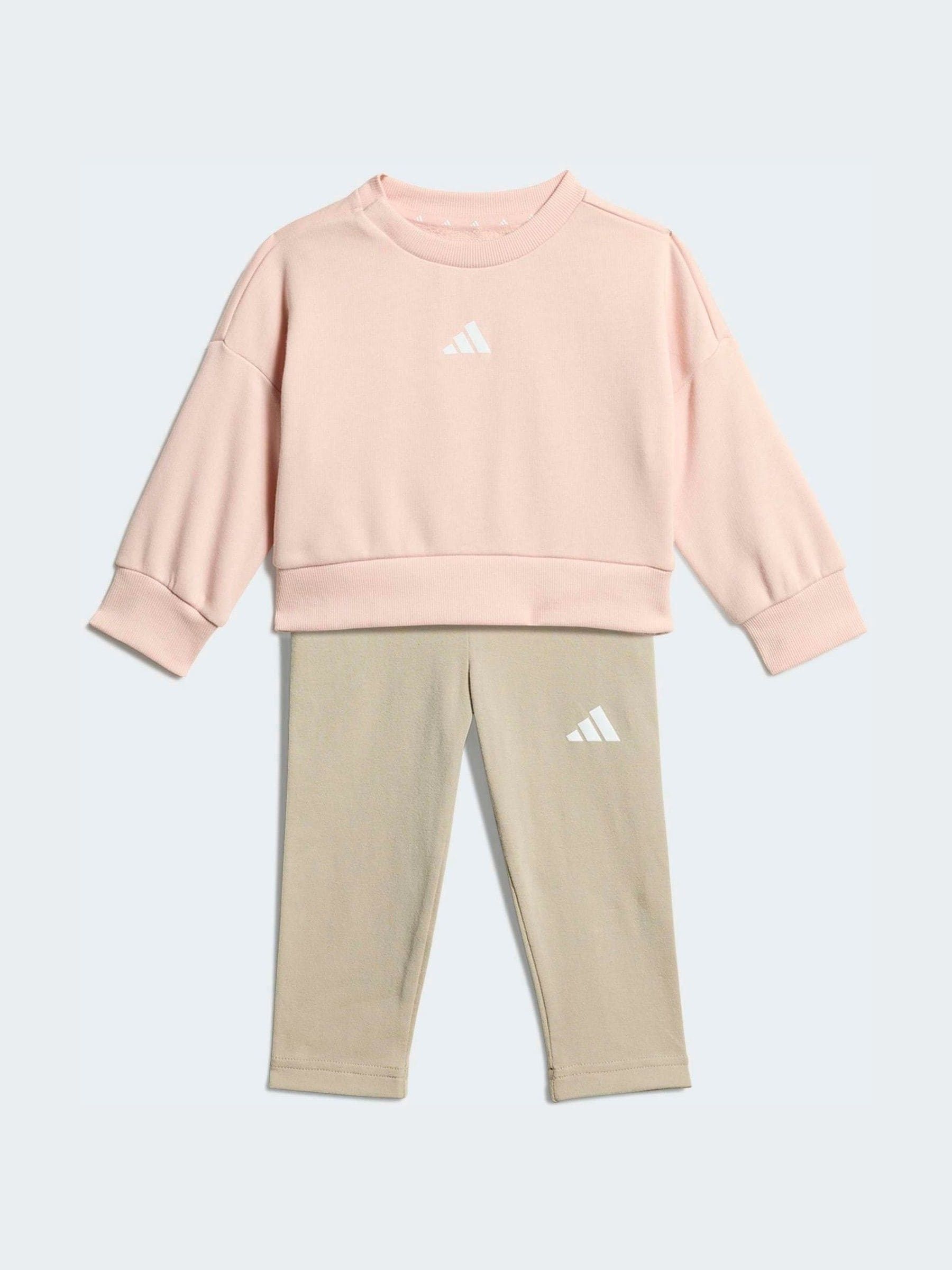 adidas Pink Sweatshirt & Legging Set image 1