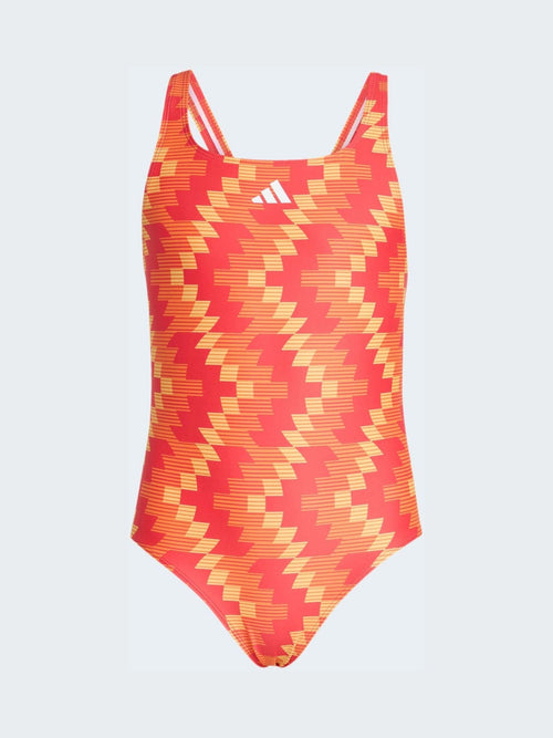 Dsiney Kidz - adidas Red Printed Swimsuit image 1