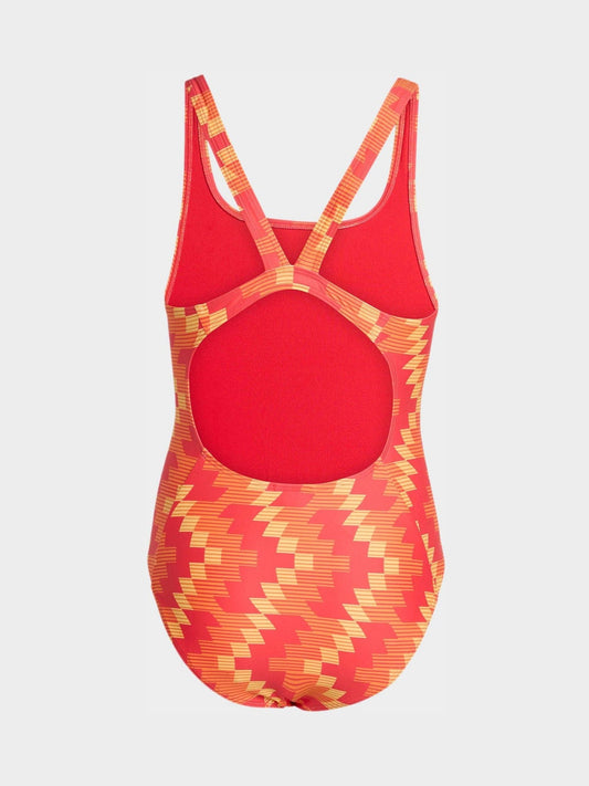 Dsiney Kidz - adidas Red Printed Swimsuit image 2