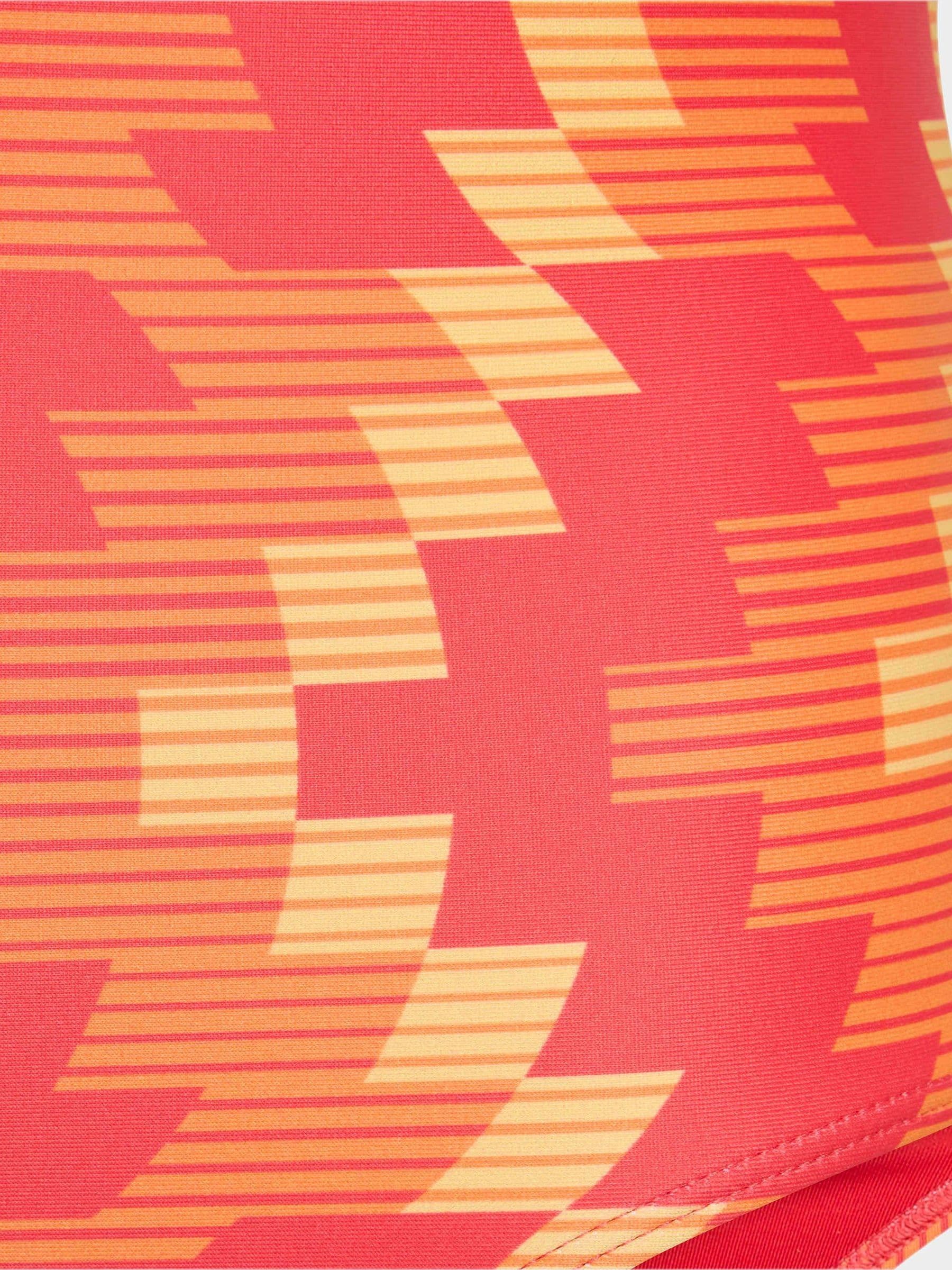 adidas Red Printed Swimsuit image 4