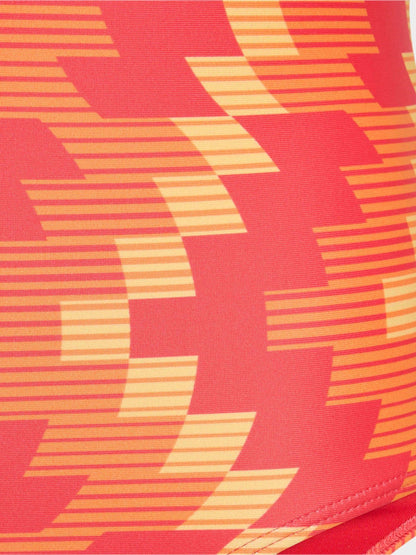adidas Red Printed Swimsuit image 4