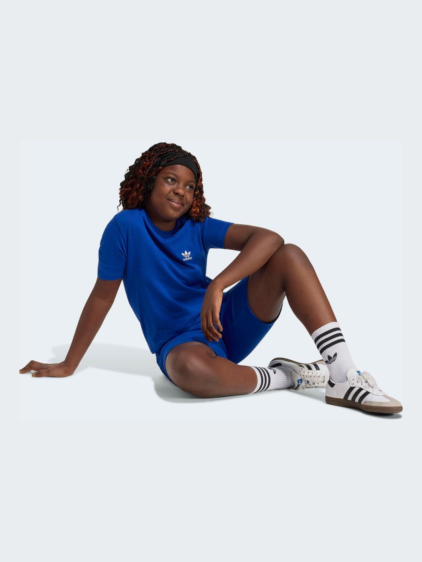 Dsiney Kidz - adidas Originals Blue Kids Shorts image 3