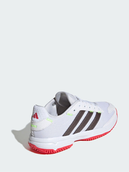 adidas White Stabil Indoor Shoes image 2