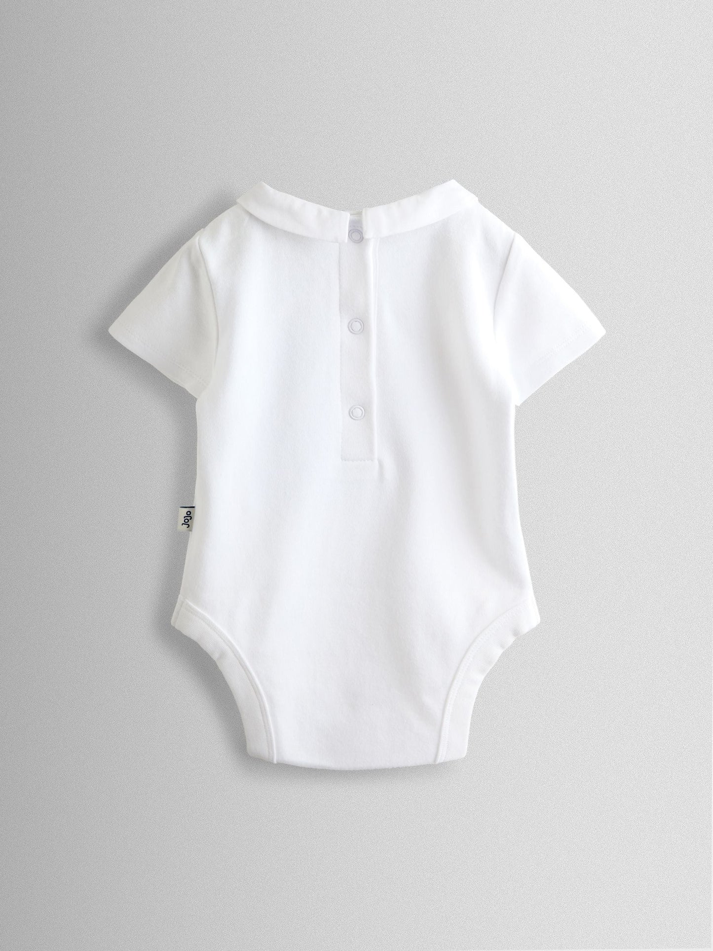 JoJo Maman Bébé Crystal White Embroidered Collar Body image 2