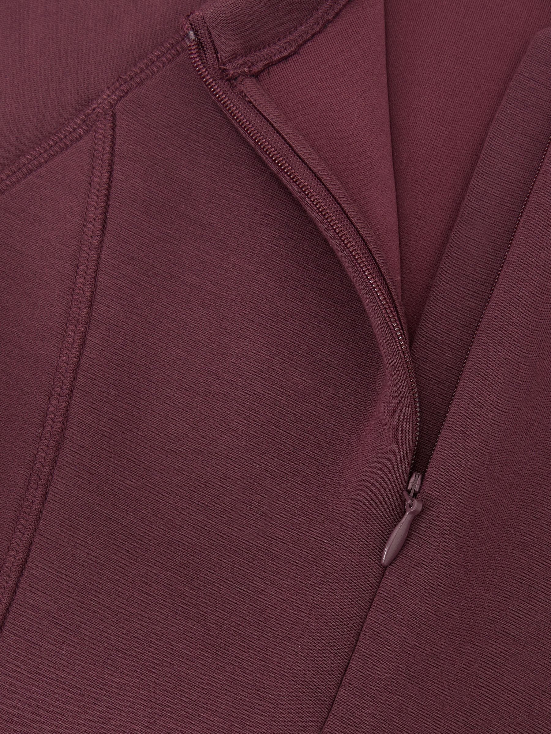 Reiss Burgundy Jenny 3-9 yrs Premium Interlock-Jersey Dress image 4