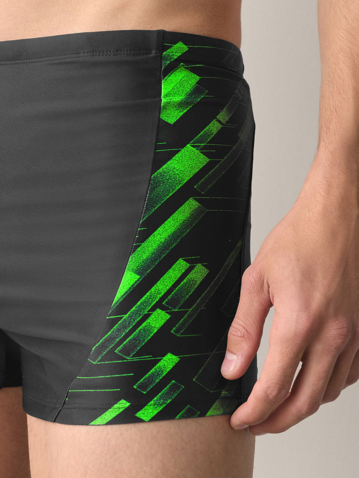 Dsiney Kidz - Black / Green Single Active Motionflex Swimming Trunks image 4