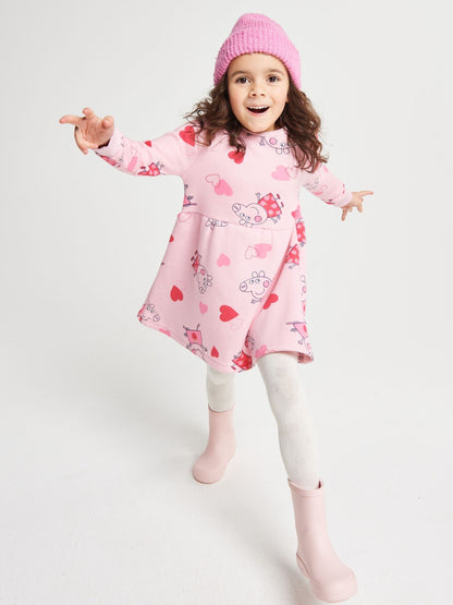 Brand Threads Pink Peppa Pig Dress image 4