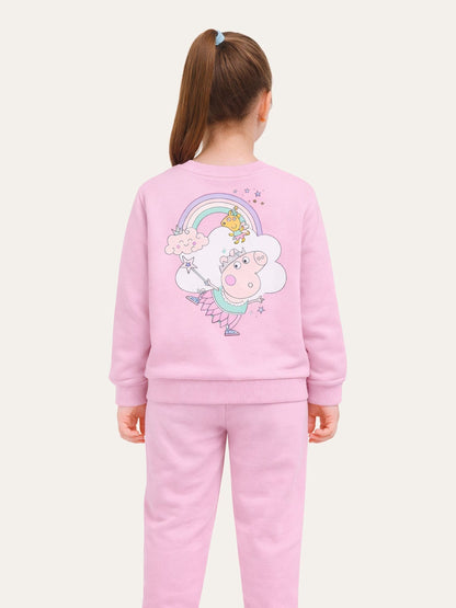 Brand Threads Pink Peppa Pig Joggers Set image 2