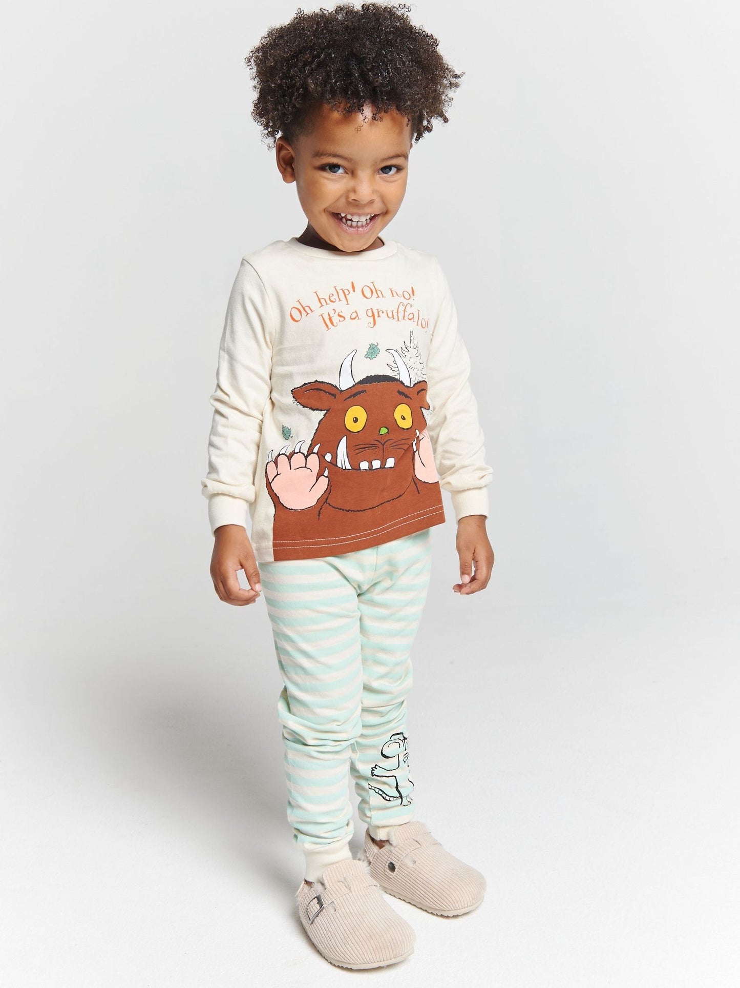 Dsiney Kidz - Brand Threads Blue The Gruffalo Pyjamas Set image 1