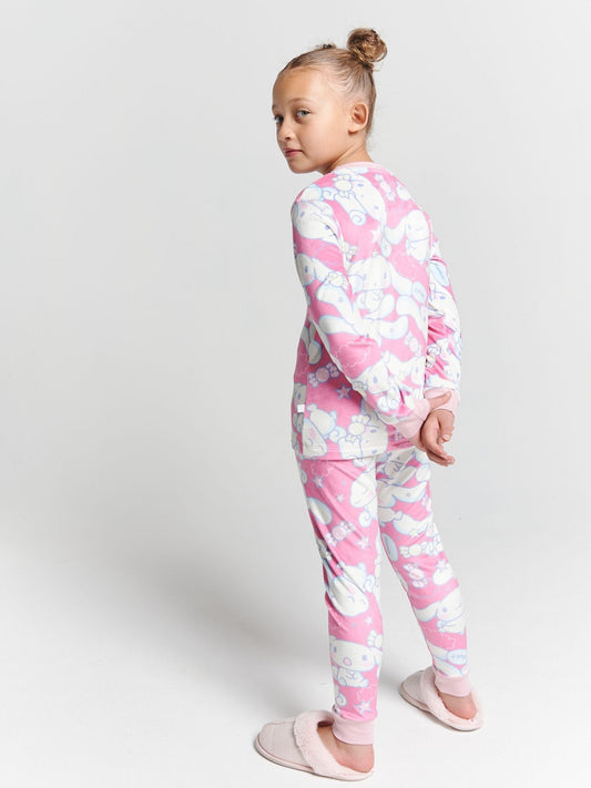 Brand Threads Pink Hello Kitty Fleece Pyjama Set - image 2