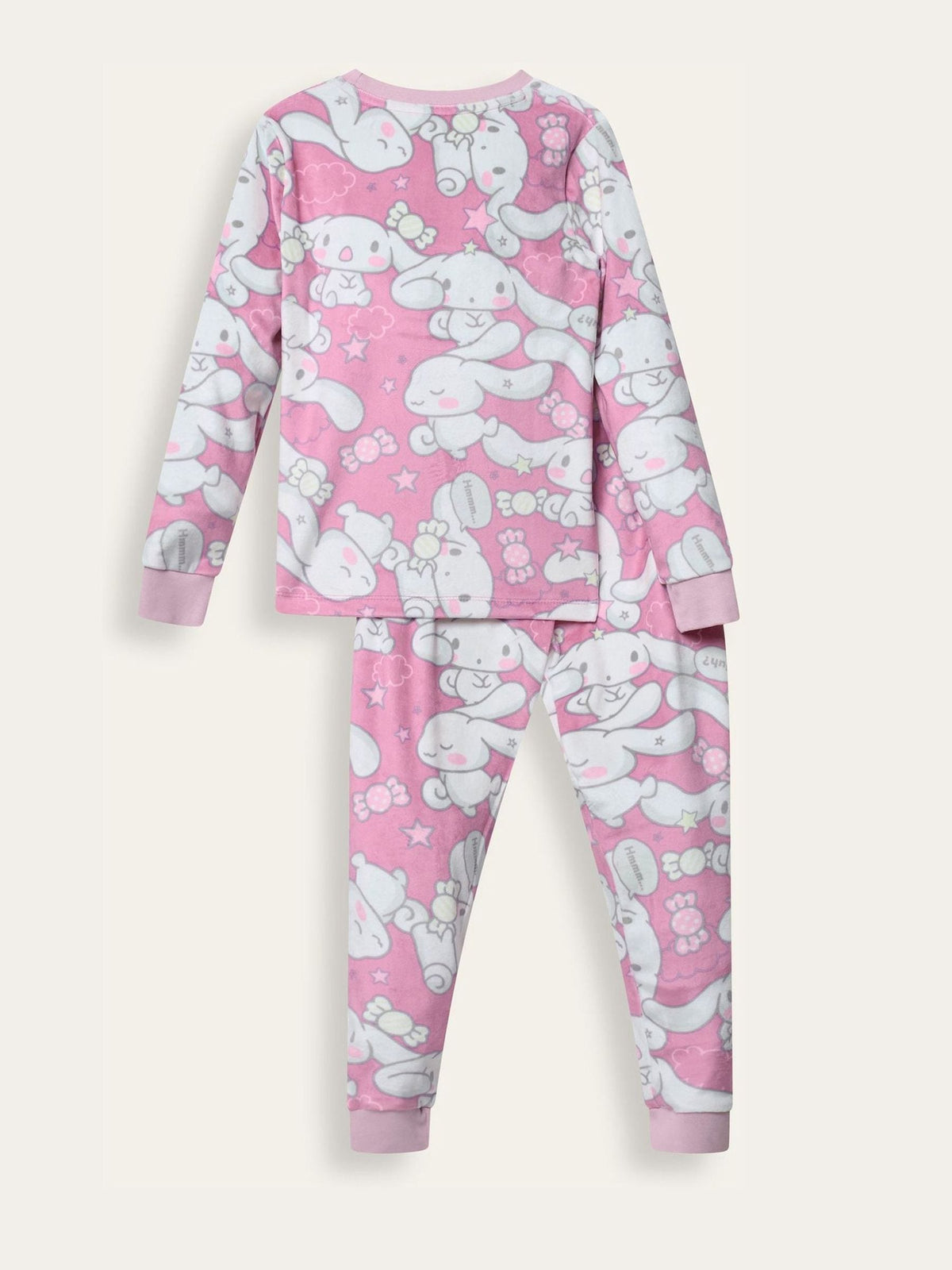 Brand Threads Pink Hello Kitty Fleece Pyjama Set - image 6