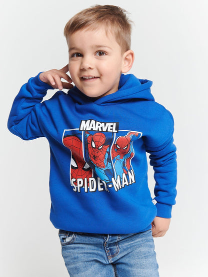 Dsiney Kidz - Brand Threads Blue Spiderman Hoodie image 1
