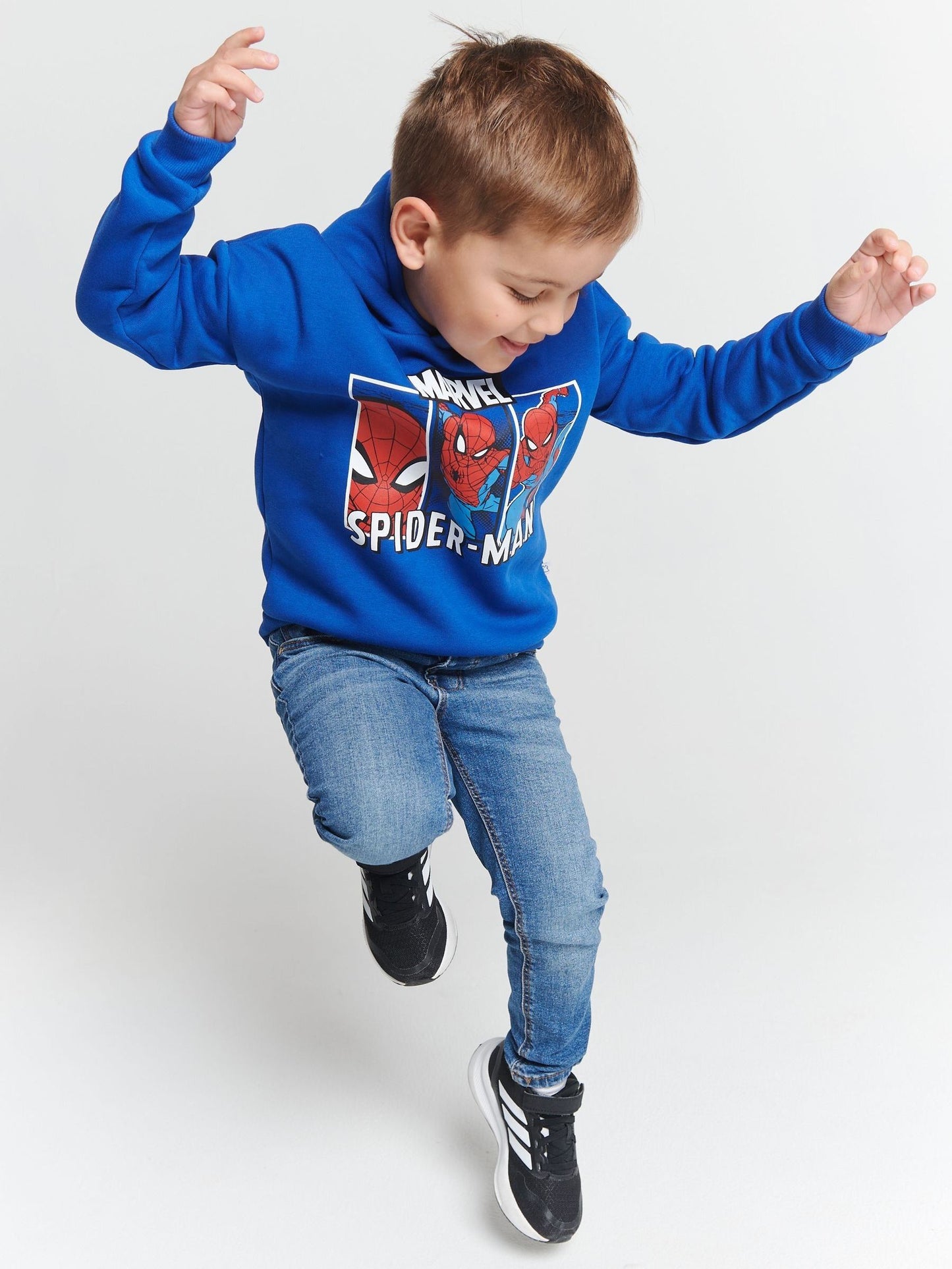 Dsiney Kidz - Brand Threads Blue Spiderman Hoodie image 3