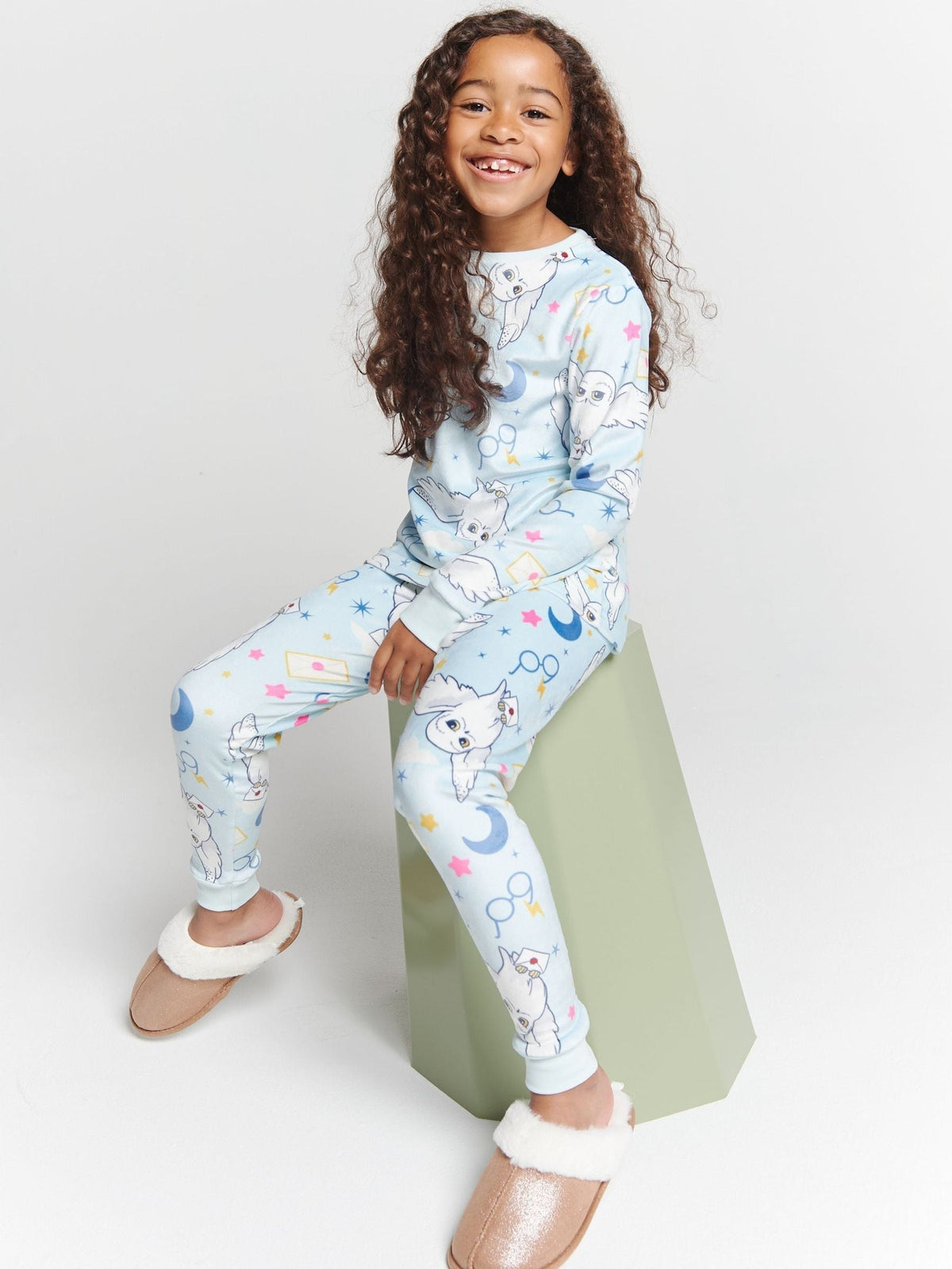 Brand Threads Cream Harry Potter Fleece Pyjamas Set - image 3