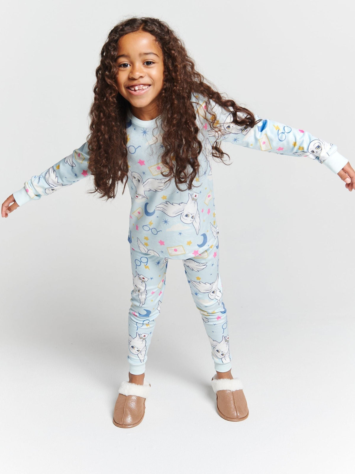 Brand Threads Cream Harry Potter Fleece Pyjamas Set - image 5