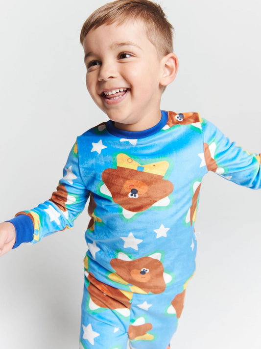 Brand Threads Blue Hey Duggee Fleece Pyjama Set - image 1