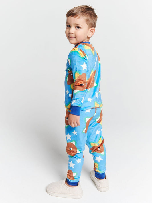 Brand Threads Blue Hey Duggee Fleece Pyjama Set - image 2
