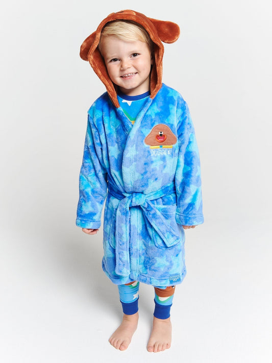 Brand Threads Blue Unisex Hey Duggee Dressing Gown image 1