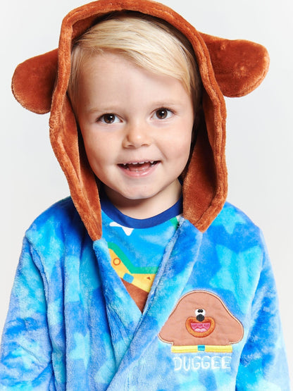 Brand Threads Blue Unisex Hey Duggee Dressing Gown image 3