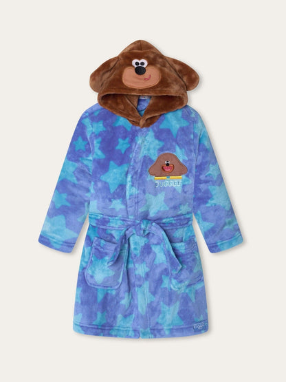 Brand Threads Blue Unisex Hey Duggee Dressing Gown image 4