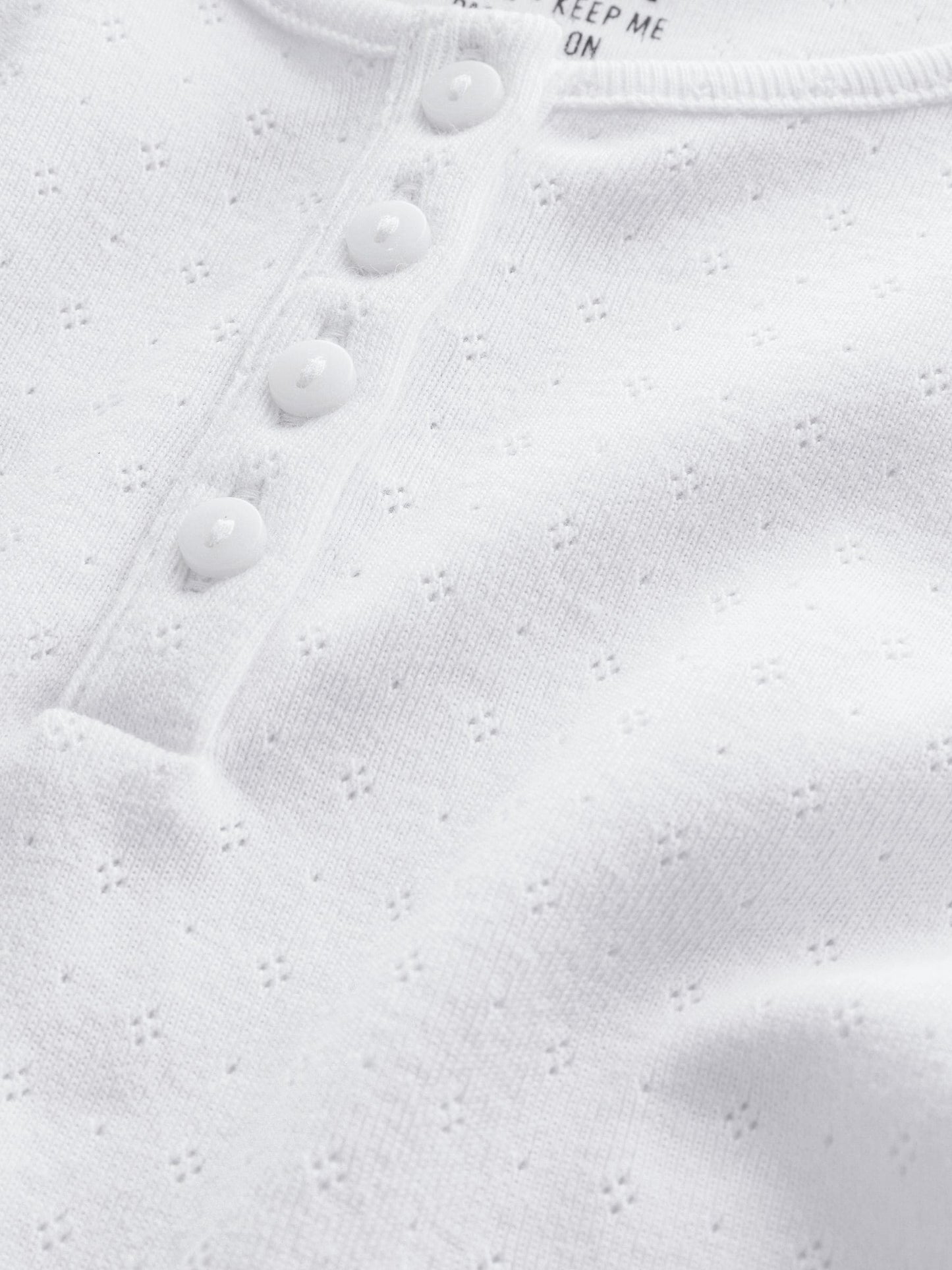 Dsiney Kidz - Navy/White Pointelle Button Front Tops 2 Pack (3-16yrs) image 5