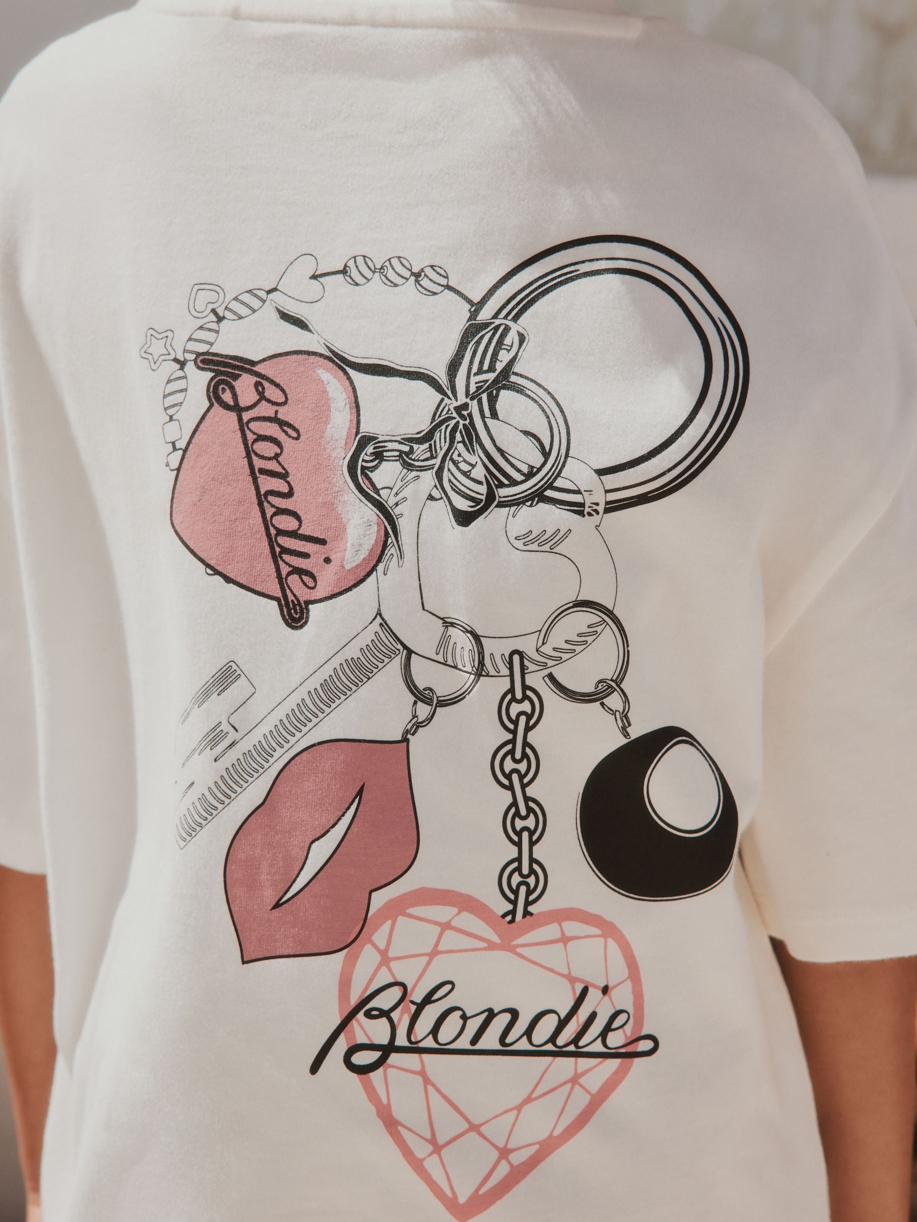 Dsiney Kidz - White Charm Blondie Band T-Shirt (3-16yrs) image 3