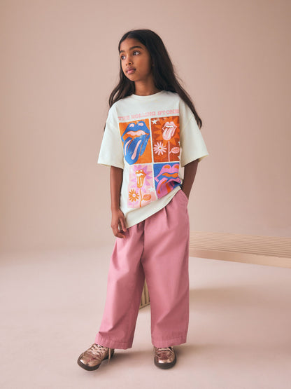 Dsiney Kidz - Ecru The Rolling Stones Band T-Shirt (3-16yrs) image 2
