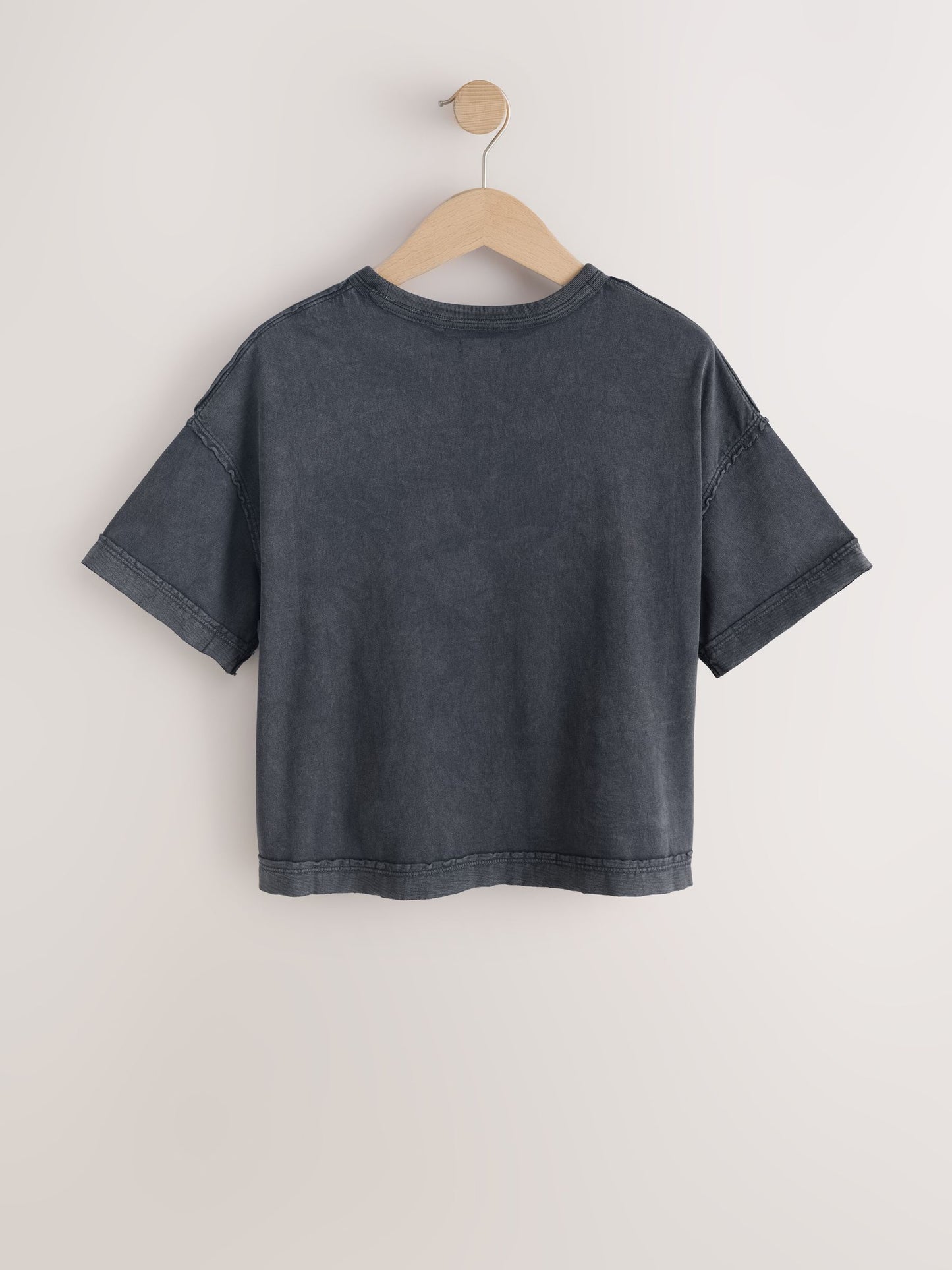 Dsiney Kidz - Charcoal Grey Floral Oversized Graphic Print T-Shirt (3-16yrs) image 6