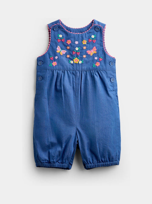 JoJo Maman Bébé Blue Dungarees image 1