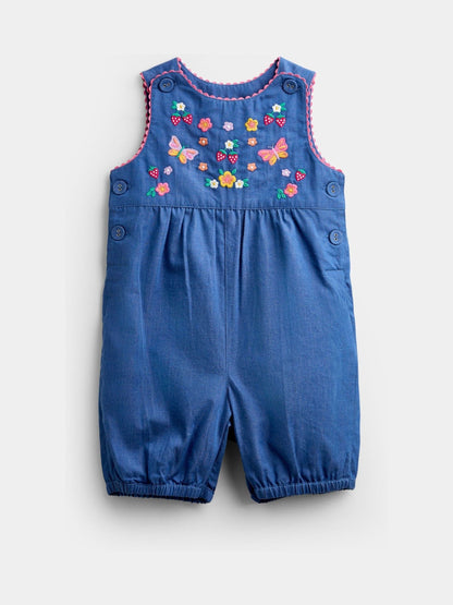 JoJo Maman Bébé Blue Dungarees image 1