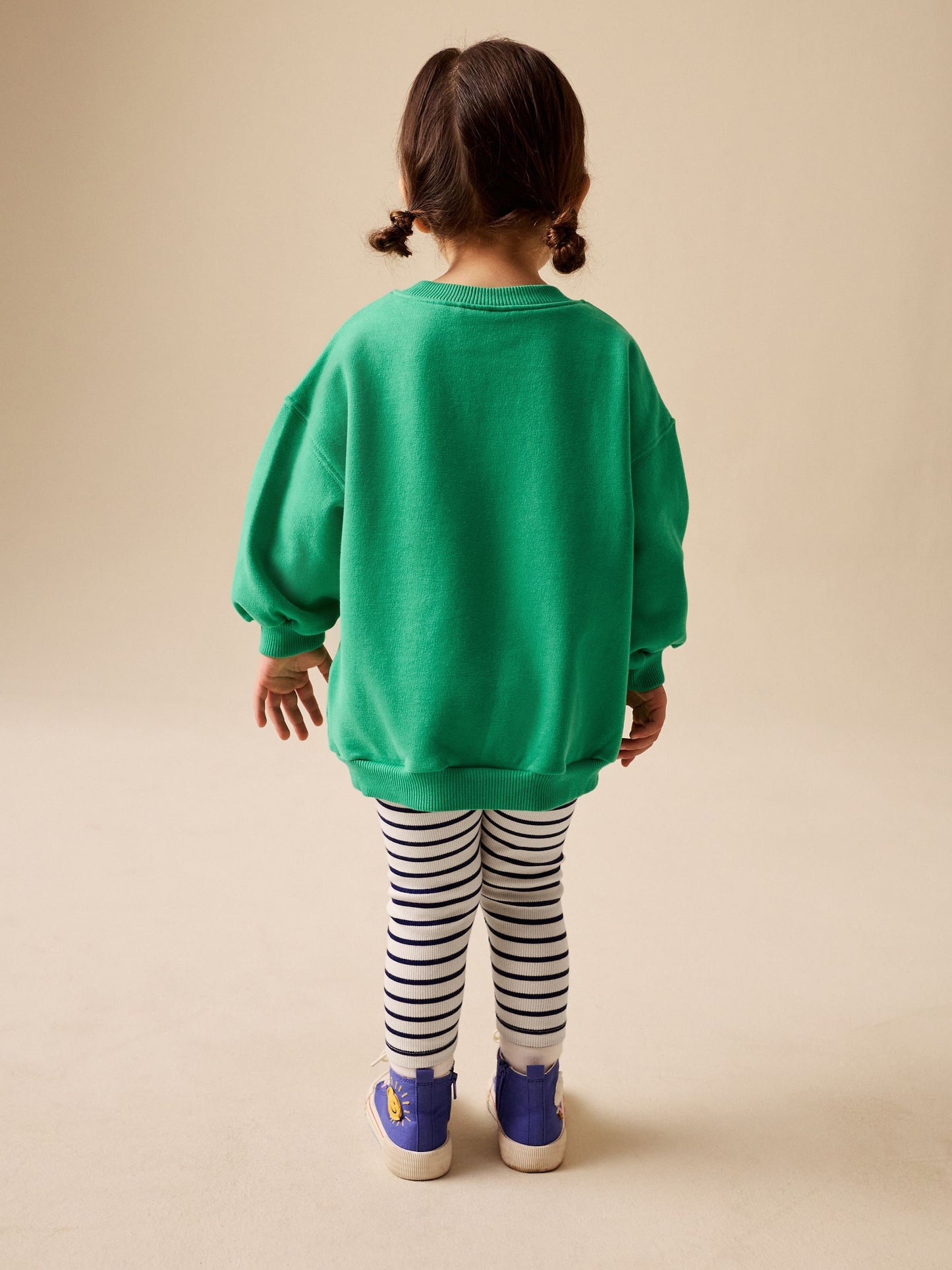 Green Rainbow Sweatshirt & Flare Leggings Set (3mths-7yrs) image 3