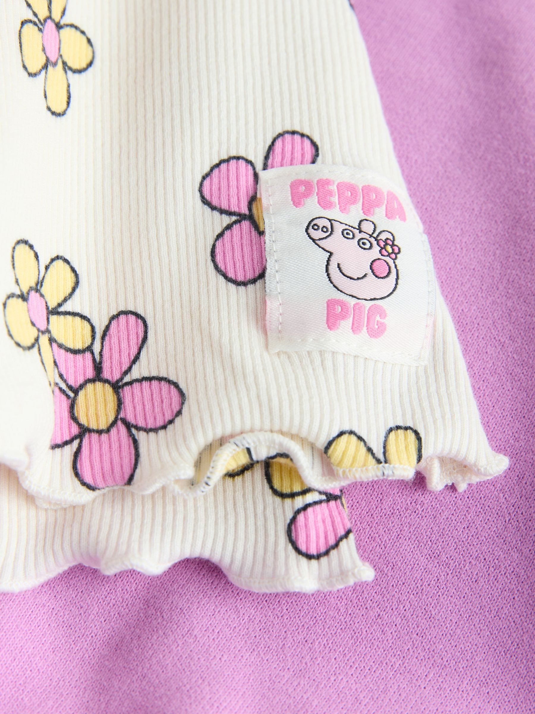 Purple Peppa Pig Sweatshirt & Flare Leggings Set (3mths-7yrs) image 10