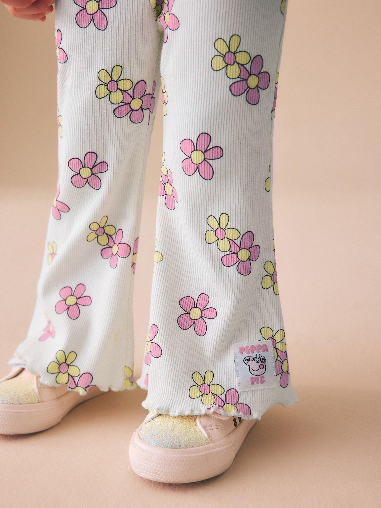 Purple Peppa Pig Sweatshirt & Flare Leggings Set (3mths-7yrs) image 5