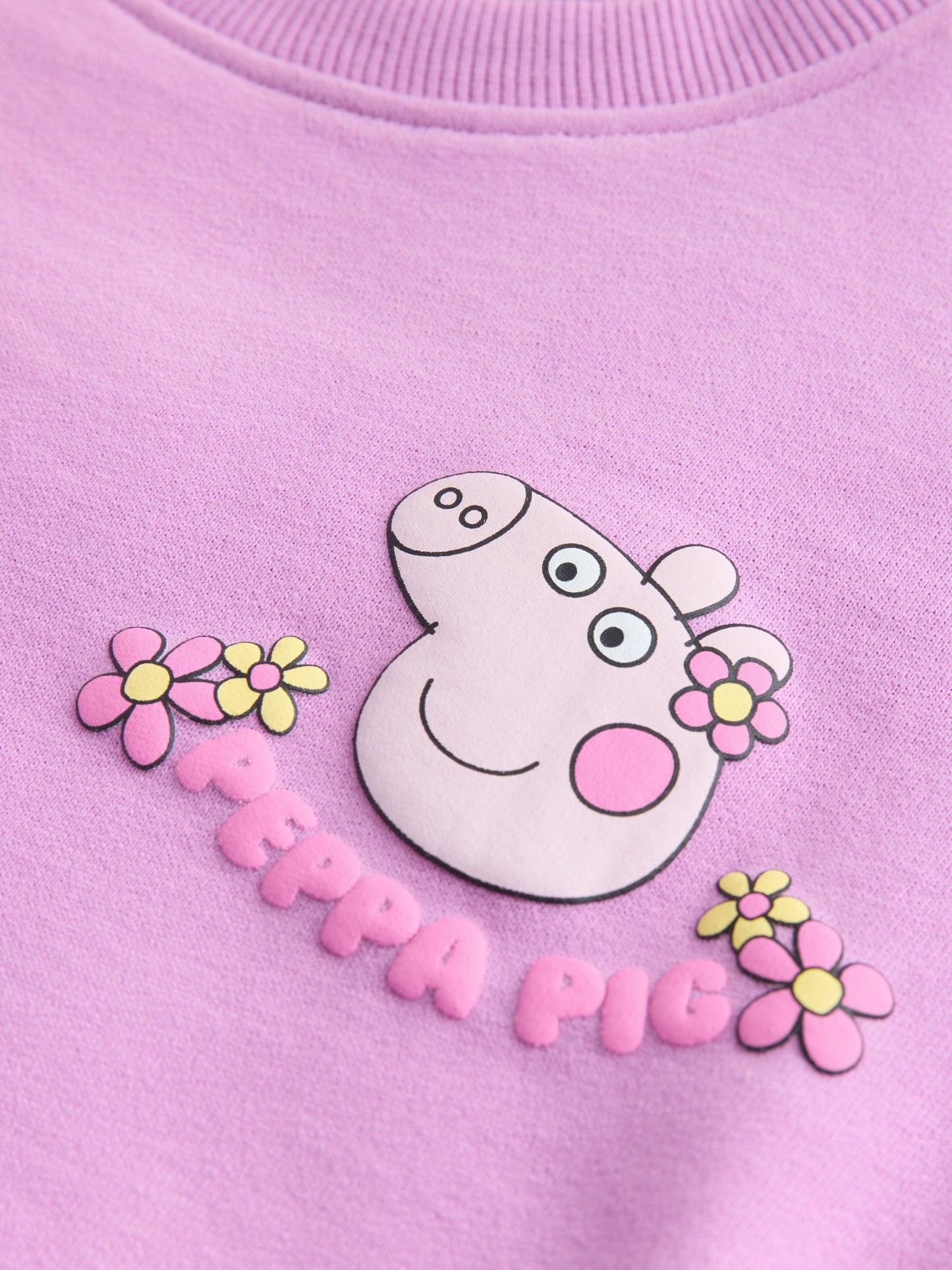 Purple Peppa Pig Sweatshirt & Flare Leggings Set (3mths-7yrs) image 9