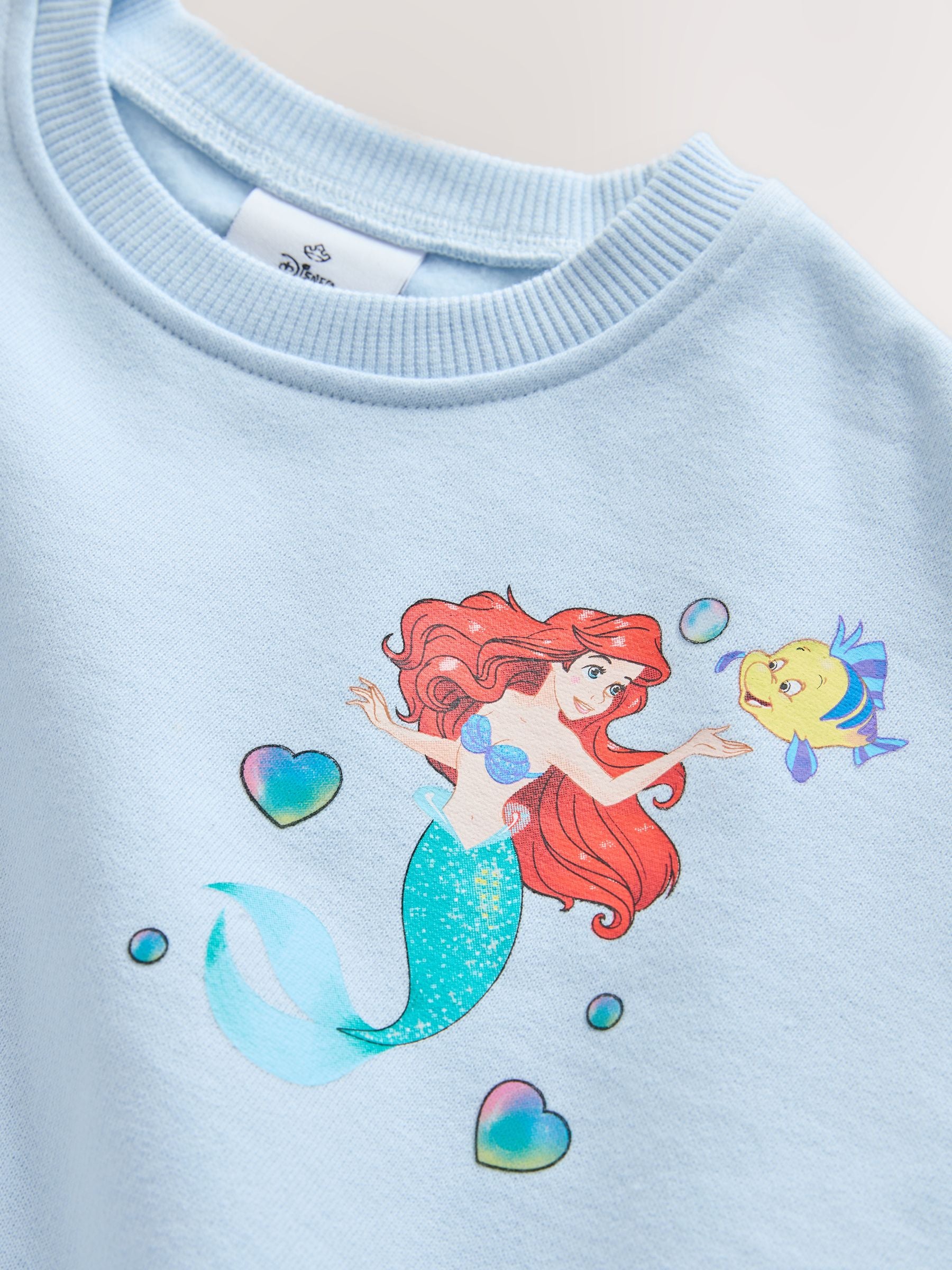 Blue Ariel Ariel Sweatshirt & Shorts Set (3mths-7yrs) image 7