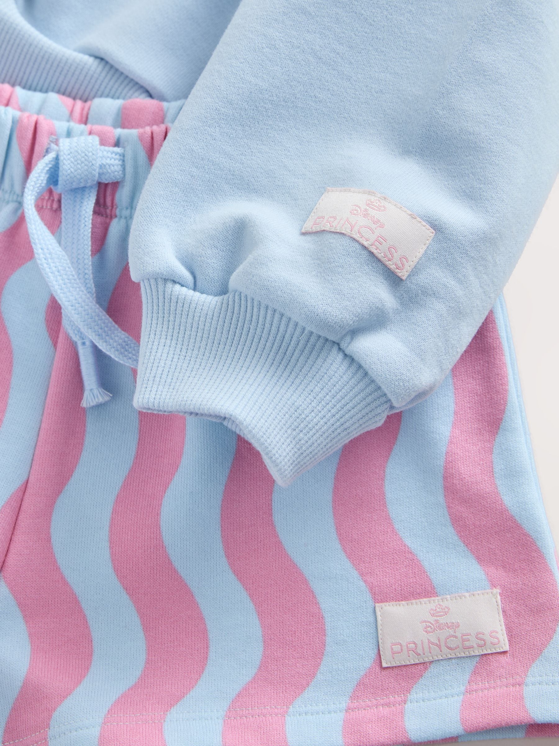 Blue Ariel Ariel Sweatshirt & Shorts Set (3mths-7yrs) image 8