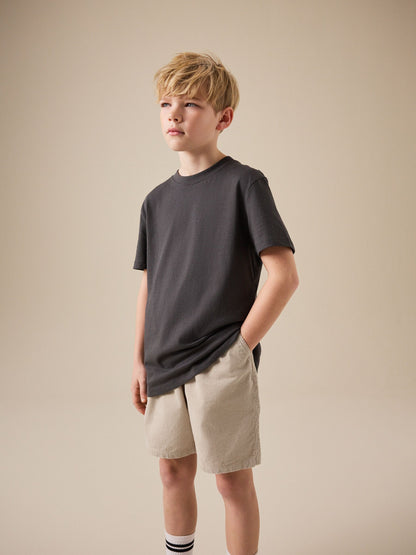 Dsiney Kidz - Ecru Pull On Cord Shorts (3-16yrs) image 1