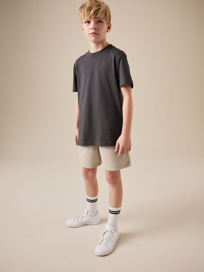 Dsiney Kidz - Ecru Pull On Cord Shorts (3-16yrs) image 2