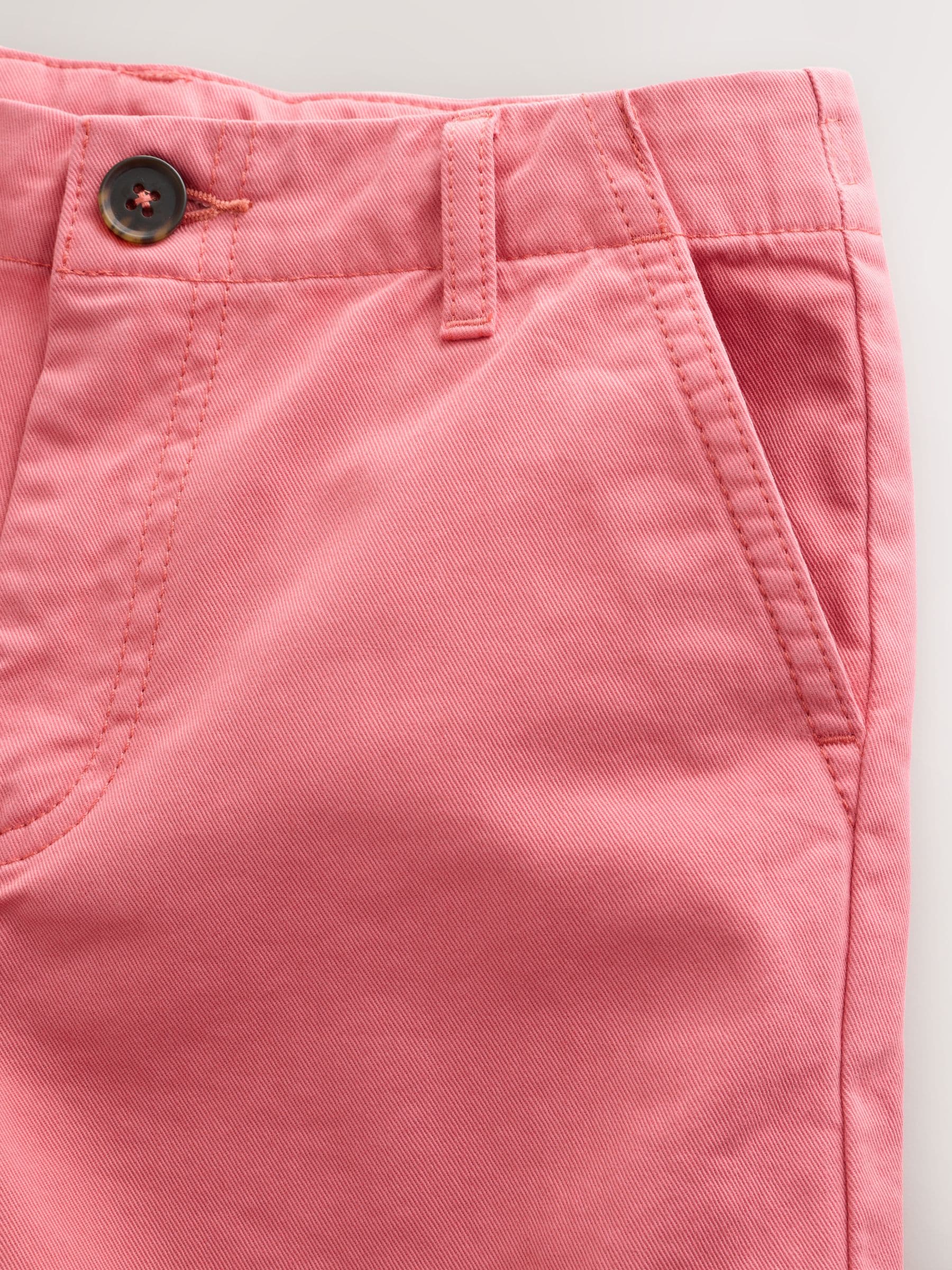 Dsiney Kidz - Blush Pink Garment Washed Chino Shorts (3-16yrs) image 8