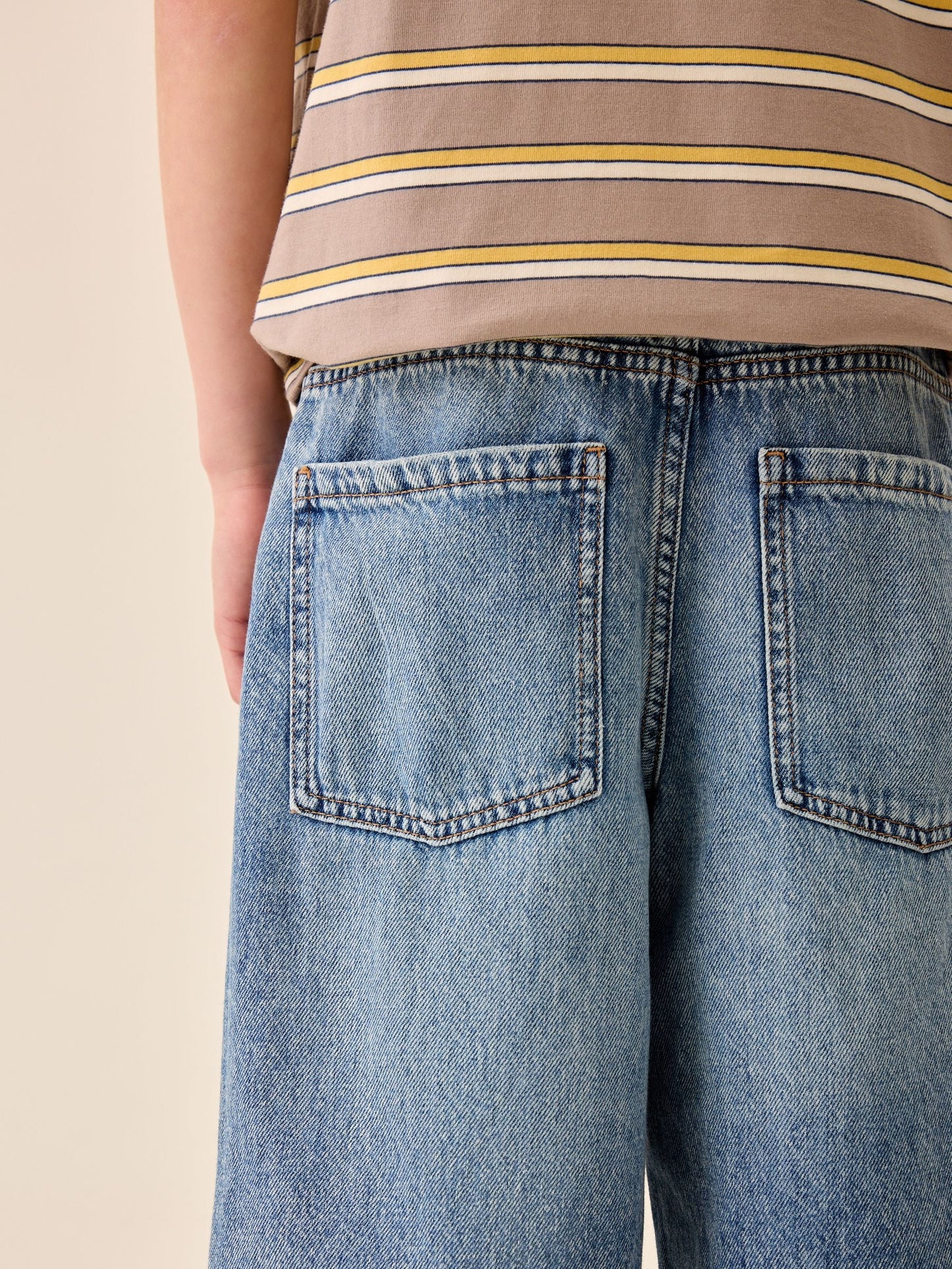 Dsiney Kidz - Mid Blue Longer Line Jorts (3-16yrs) image 4