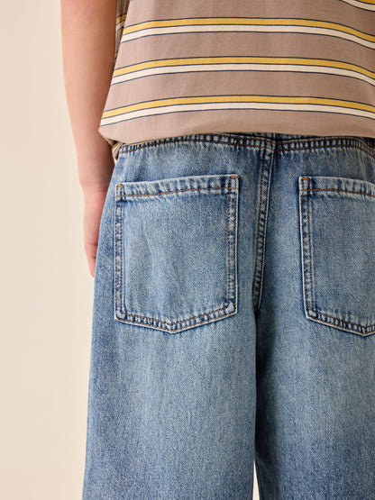Dsiney Kidz - Mid Blue Longer Line Jorts (3-16yrs) image 4