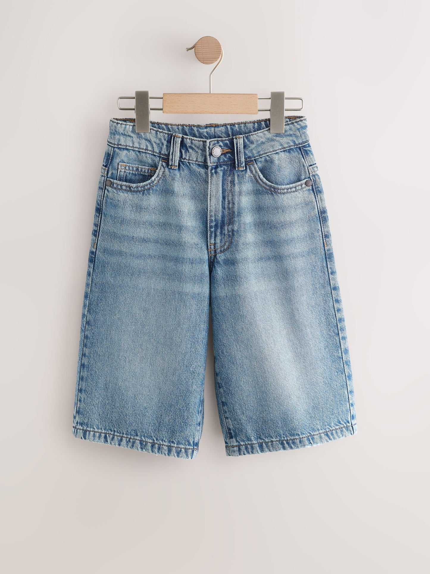 Dsiney Kidz - Mid Blue Longer Line Jorts (3-16yrs) image 5