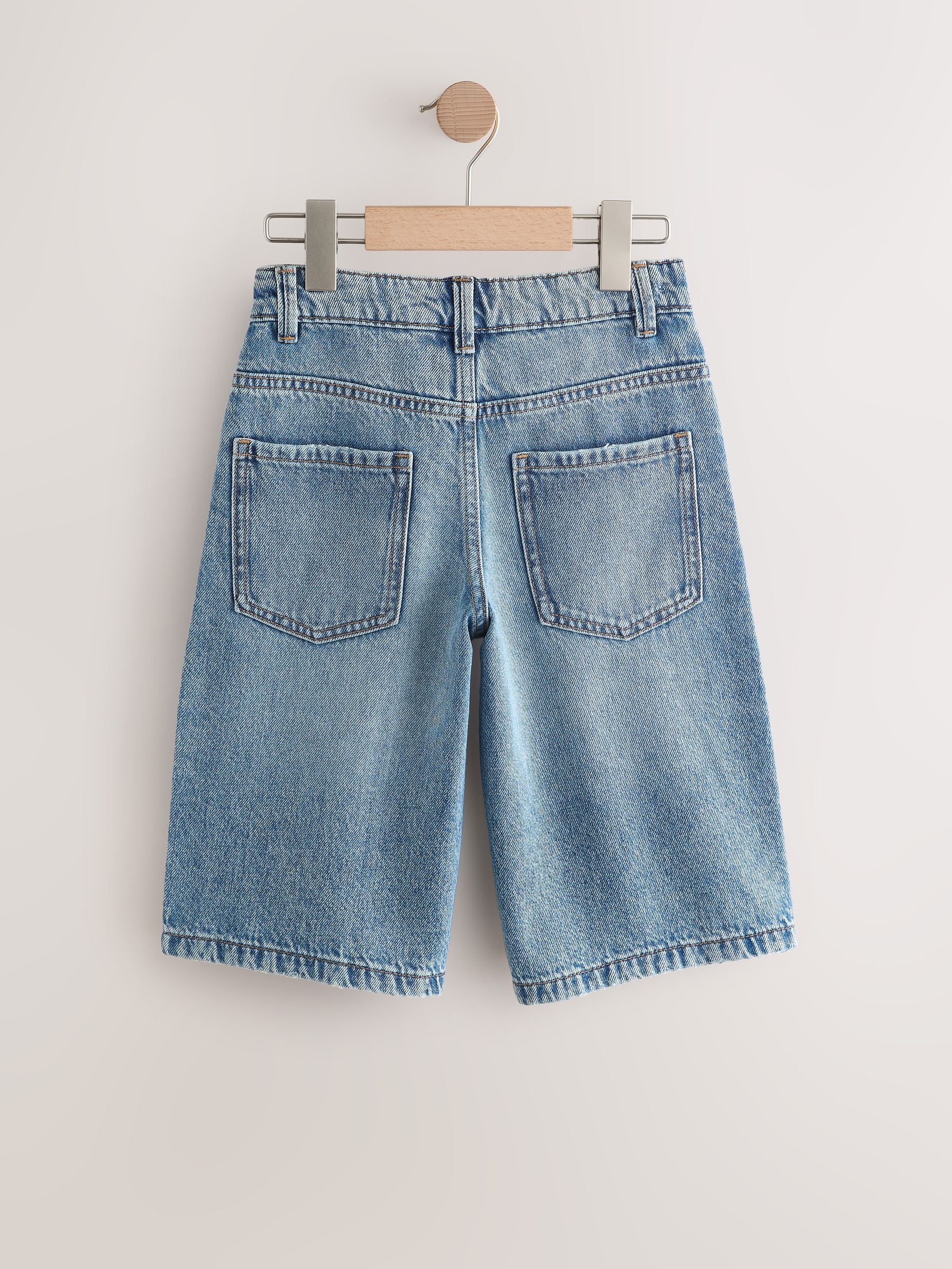 Dsiney Kidz - Mid Blue Longer Line Jorts (3-16yrs) image 6
