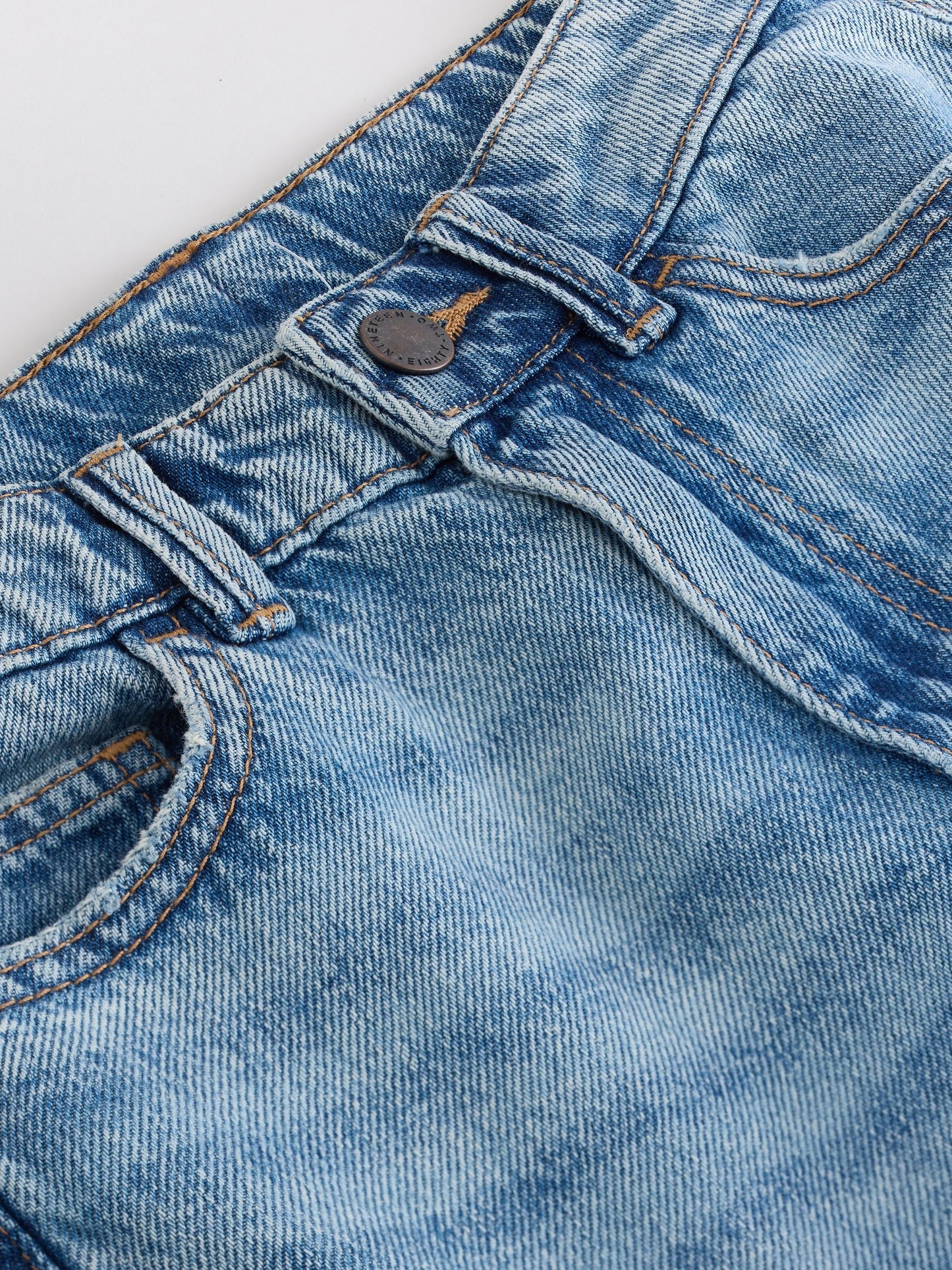 Dsiney Kidz - Mid Blue Longer Line Jorts (3-16yrs) image 7
