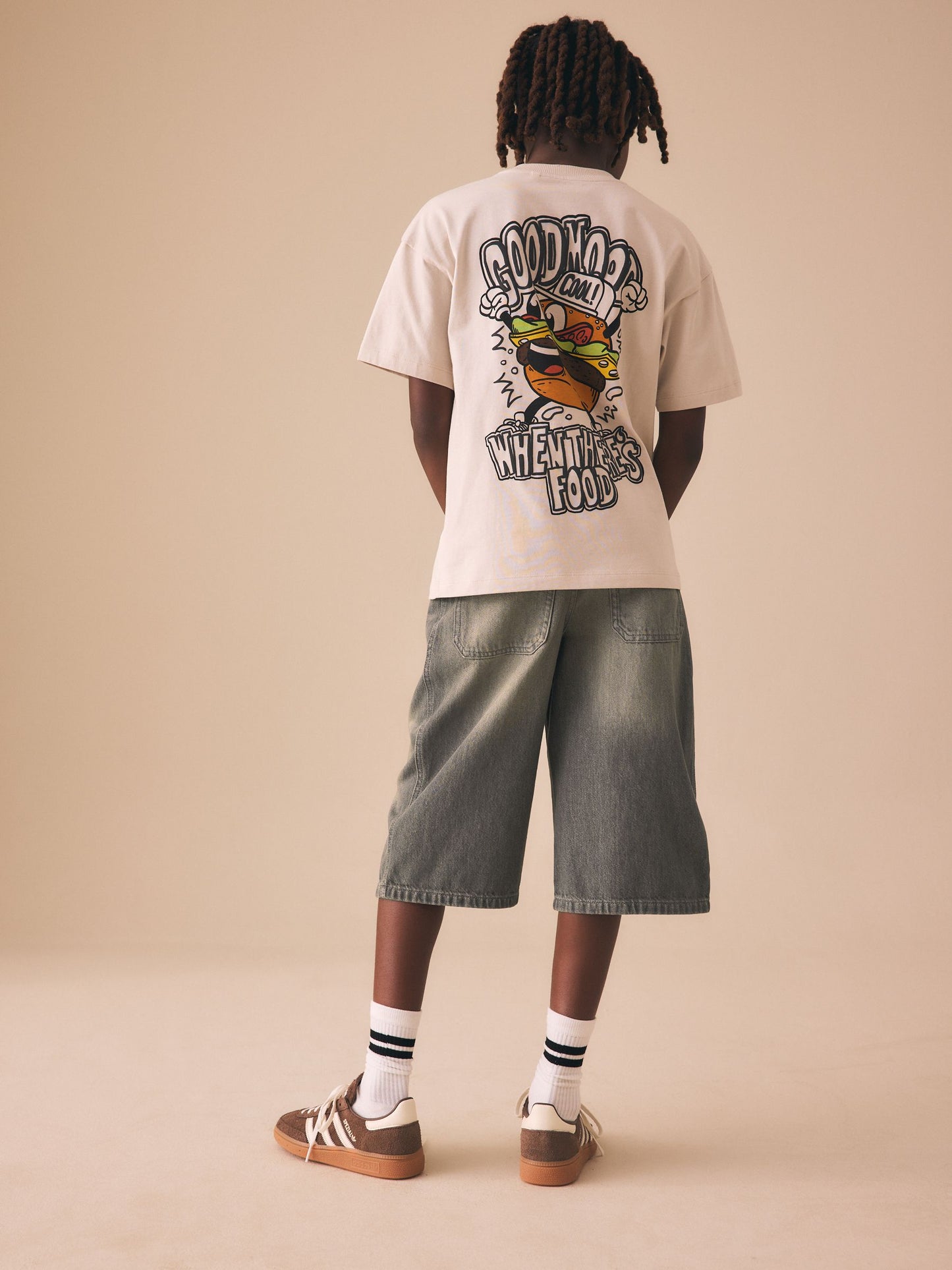 Dsiney Kidz - Denim Tint Longer Line Jorts (3-16yrs) image 4