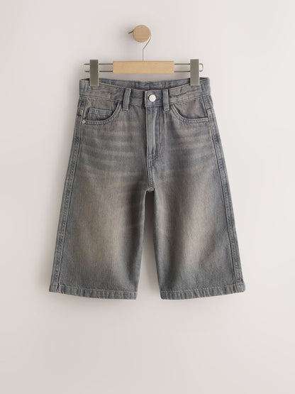 Dsiney Kidz - Denim Tint Longer Line Jorts (3-16yrs) image 6