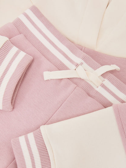 Reiss Pink Patty 3-9 yrs Cotton-Blend Hoodie and Shorts Set image 6