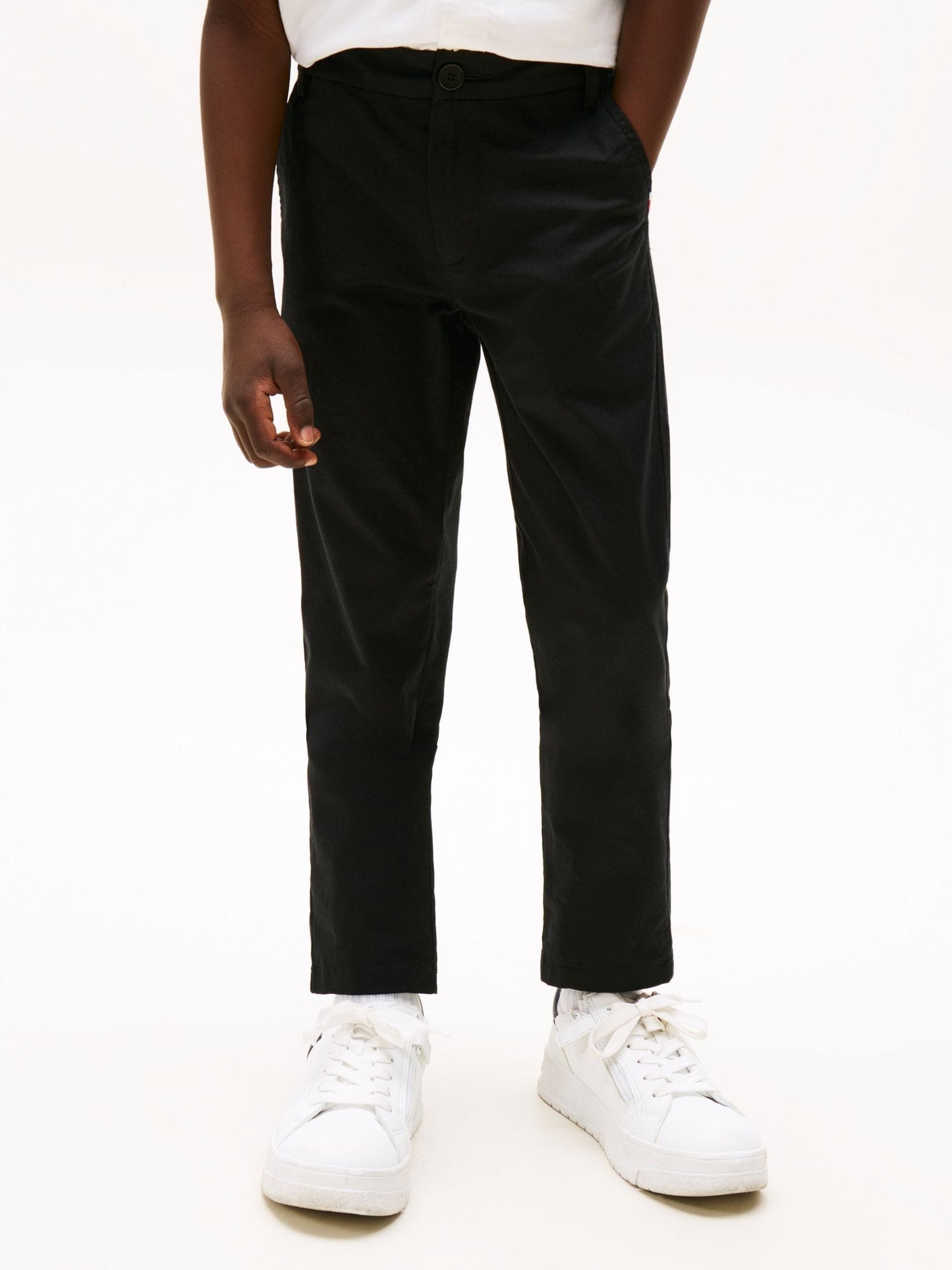 Tommy Hilfiger Black 1985 Twill Regular Chinos image 3