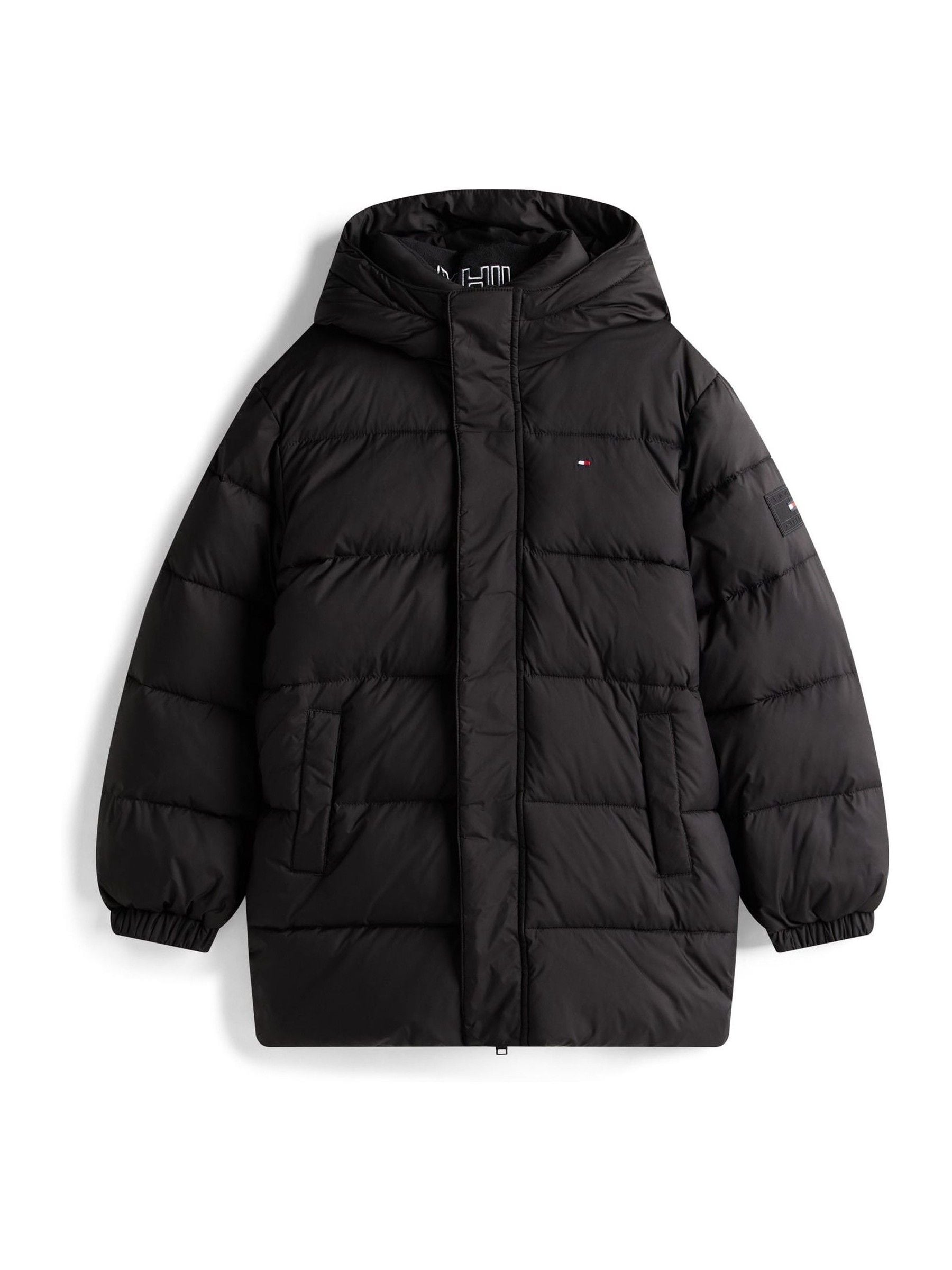 Dsiney Kidz - Tommy Hilfiger Black Essential Padded Parka image 5